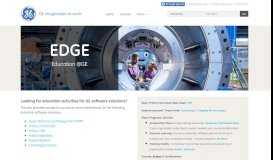 
							         GE Digital - Education Services								  
							    