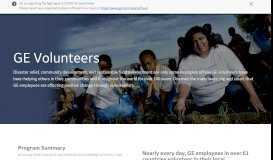 
							         GE Volunteers - GE Careers								  
							    