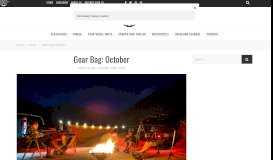 
							         Gear Bag: October – Expedition Portal								  
							    