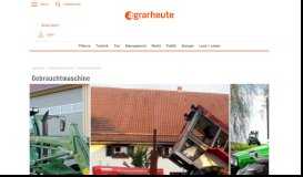 
							         Gebrauchtmaschine – aktuelle News und Informationen | agrarheute ...								  
							    