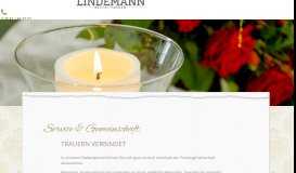 
							         Gedenkportal - Bestattungen Lindemann, Halberstadt								  
							    