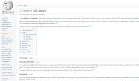 
							         GeForce 20 series - Wikipedia								  
							    