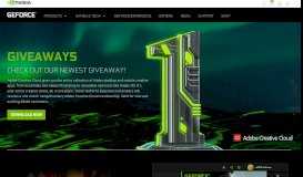 
							         GeForce Experience Giveaways | NVIDIA GeForce								  
							    