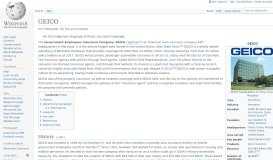 
							         GEICO - Wikipedia								  
							    