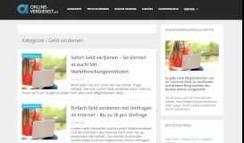 
							         Geld verdienen Archive - Online-Verdienst.net								  
							    
