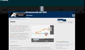 
							         Gels | Stabyourself.net Wiki | FANDOM powered by Wikia								  
							    