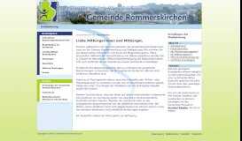 
							         Gemeinde Rommerskirchen / Stadtplanung								  
							    