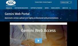 
							         Gemini Web Portals for Plan Sponsors								  
							    