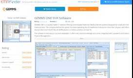 
							         GEMMS ONE Is A Quality Electronic Health Record And Practice ...								  
							    