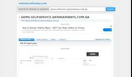 
							         gems-selfservice.qatarairways.com.qa at WI. BIG-IP logout page								  
							    