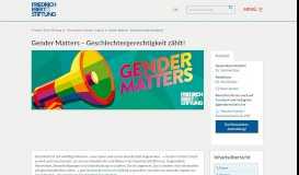 
							         Gender - Friedrich-Ebert-Stiftung								  
							    