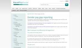 
							         Gender pay gap reporting - Equal Pay Portal								  
							    