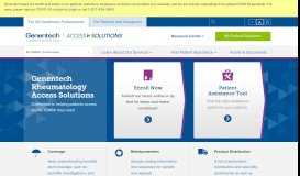 
							         Genentech Rheumatology Access Solutions | ACTEMRA® (tocilizumab)								  
							    