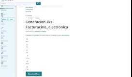 
							         Generacion Jks - Facturacino_electronica - Scribd								  
							    