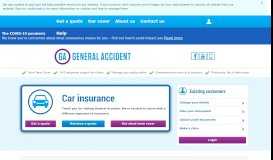 
							         General Accident Car Insurance GB								  
							    