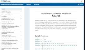 
							         General Data Protection Regulation (GDPR) – Final text neatly arranged								  
							    