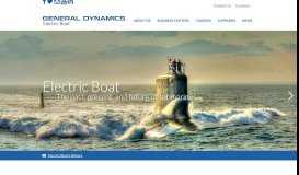 
							         General Dynamics Electric Boat								  
							    