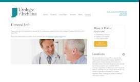 
							         General Info | Urology of Indiana								  
							    