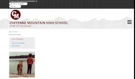 
							         General Information - Cheyenne Mountain High School - School Loop								  
							    