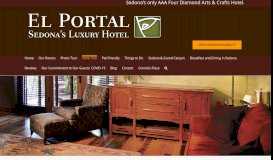 
							         General Information - El Portal Sedona Hotel								  
							    
