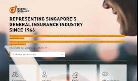 
							         General Insurance Association Of Singapore (GIA)								  
							    