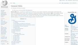
							         General Mills - Wikipedia								  
							    