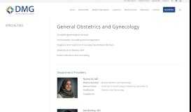 
							         General Obstetrics and Gynecology - OBGYN | AZ Medical Group								  
							    