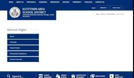 
							         General Pages / Parent Portal - Kutztown Area School District								  
							    
