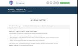 
							         General Surgery | Andrew G. Hargroder, MD | Bariatric Surgeon Baton ...								  
							    