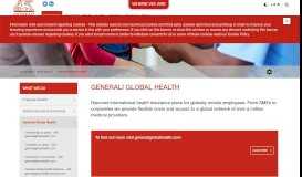 
							         Generali Global Health | International Private Health Insurance - Home ...								  
							    