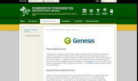 
							         Genesis Parent Portal / Genesis Parent Access - Pemberton Township ...								  
							    