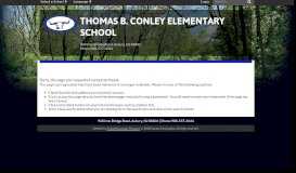 
							         Genesis Parent Portal Now Available to TCES! - Thomas B. Conley ...								  
							    