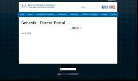
							         Genesis - Parent Portal - Trenton Catholic Academy - Hamilton, NJ								  
							    