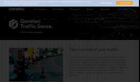 
							         Genetec Traffic Sense™ | Genetec								  
							    