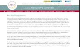 
							         Genetic Counseling Programs & Advanced Degrees | ABGC - ABGC								  
							    