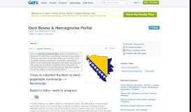
							         Geni Bosna & Hercegovina Portal								  
							    