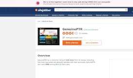 
							         GenuinePTR Reviews - 30 Reviews of Genuineptr.com ...								  
							    