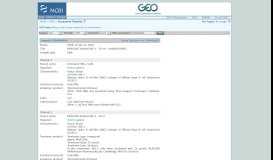 
							         GEO Accession viewer - NCBI - NIH								  
							    