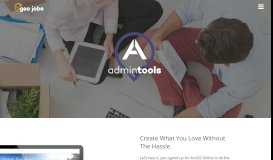 
							         GEO Jobe Admin Tools for ArcGIS Online								  
							    