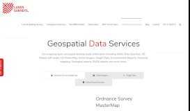 
							         Geo-Spatial Data Services | LaserSurveys								  
							    