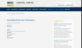
							         Geological Survey of Sweden | Central Portal - EMODnet								  
							    