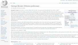 
							         George Brown (Ottawa politician) - Wikipedia								  
							    