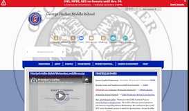 
							         George Fischer Middle School: Home Page								  
							    