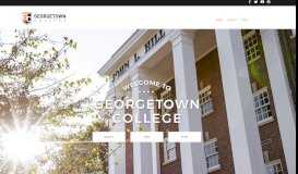 
							         Georgetown College								  
							    