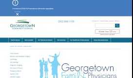 
							         Georgetown Family Physicians Express Care								  
							    