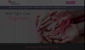 
							         Georgia Breast Care, Marietta Cancer Specialists								  
							    
