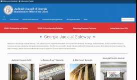 
							         Georgia Judicial Gateway – Georgia Judicial Gateway								  
							    