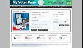 
							         Georgia My Voter Page								  
							    