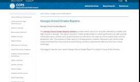 
							         Georgia School Grades Reports - CCPS - Clayton County Public ...								  
							    