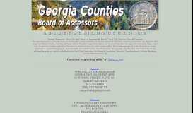 
							         Georgia Tax Assessors - Your One Stop Portal to Assessment, Parcel ...								  
							    
